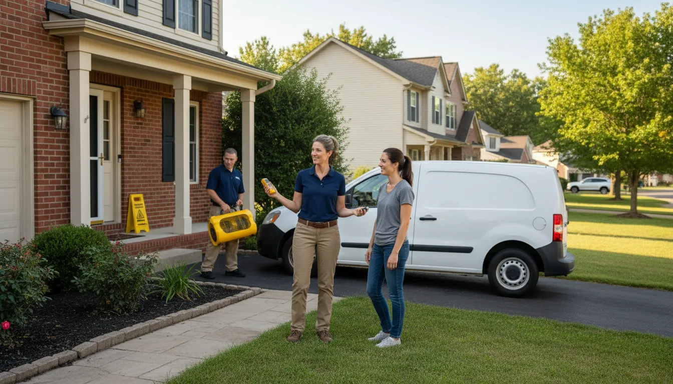 Water restoration image for Fire And Smoke Damage Restoration in Jefferson, NC